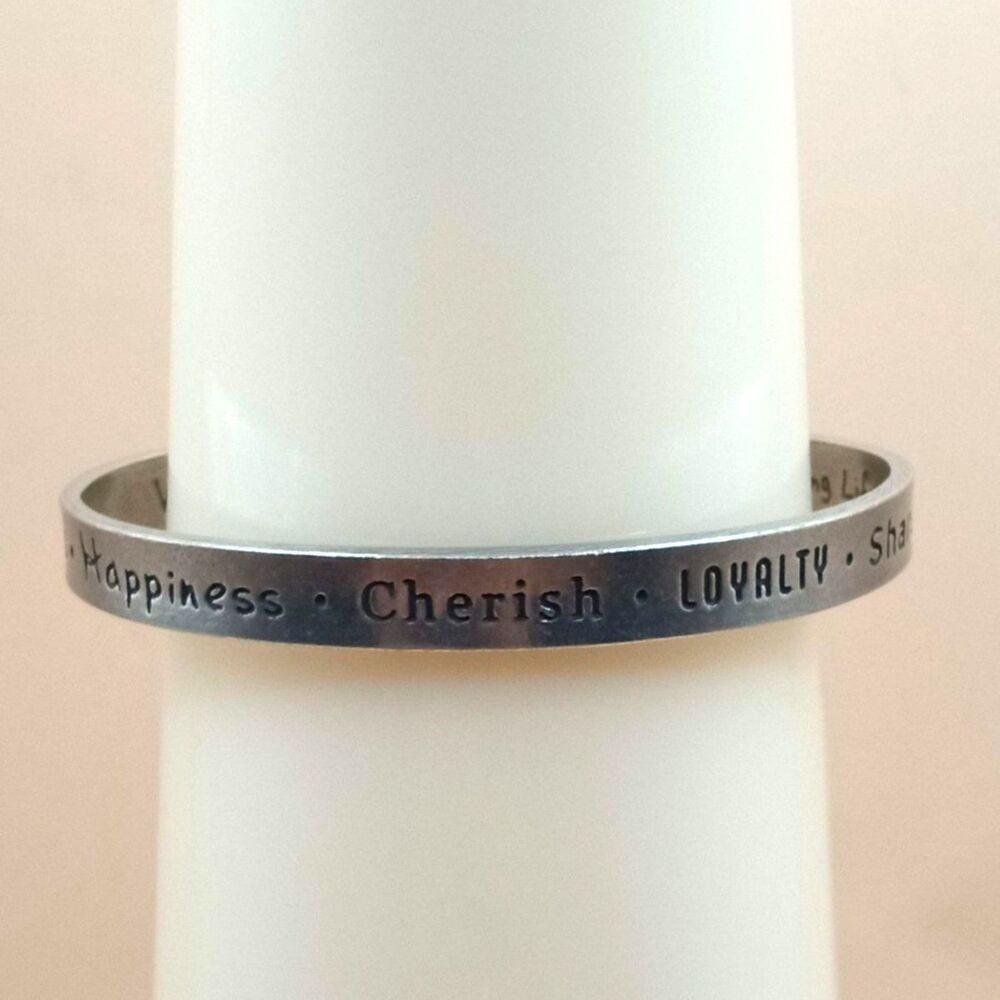 WHD Loyalty, Share, Truth, Happiness "Accessorizing Life's Journey" Bracelet